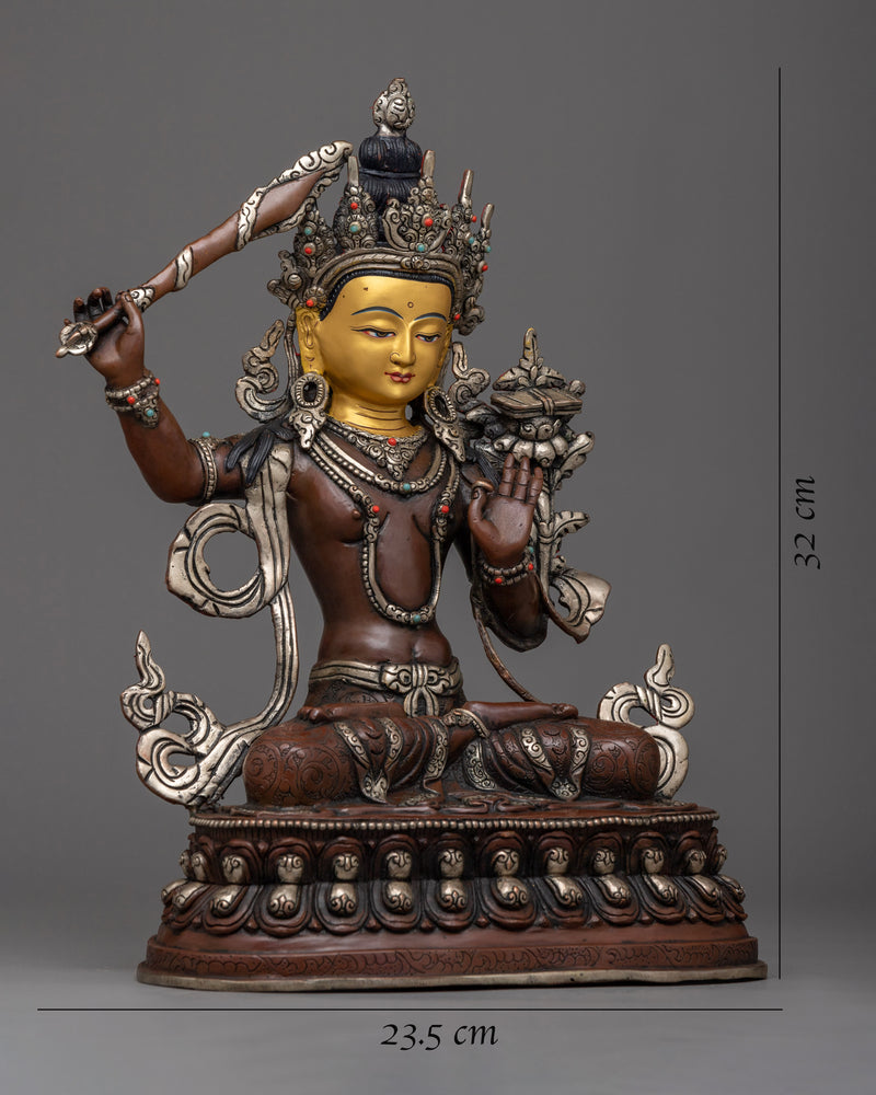 manjushri-sculpture-for-decor