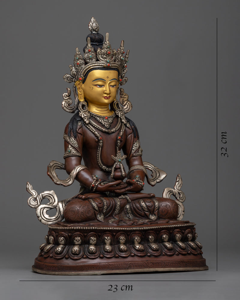 Boundless Life, Amitayus Sculpture | Nepalese Traditional Art