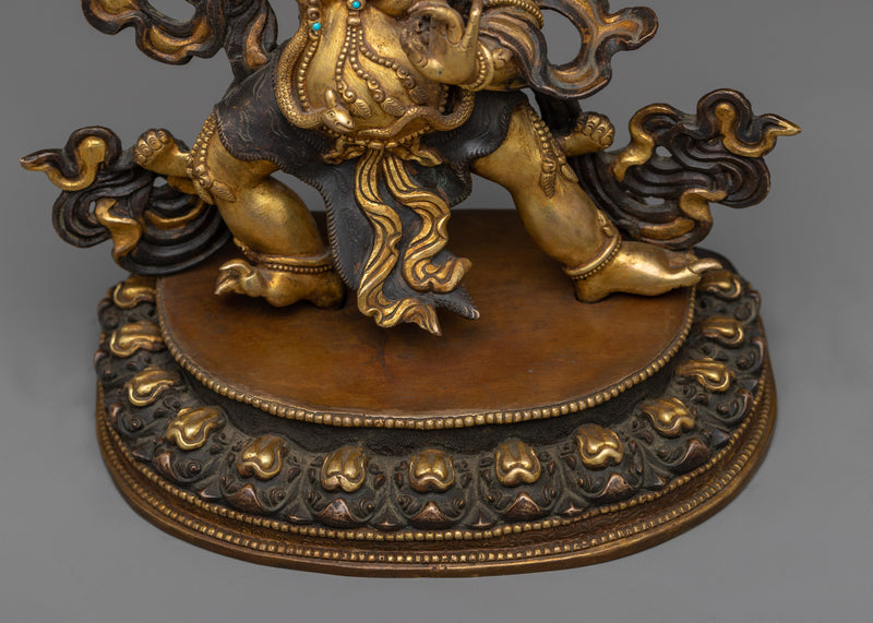 Spiritual Power with our Vajrapani Sculpture | Experience Himalayan Art