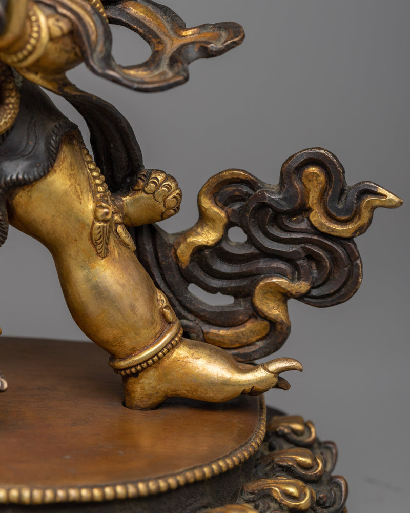 Spiritual Power with our Vajrapani Sculpture | Experience Himalayan Art