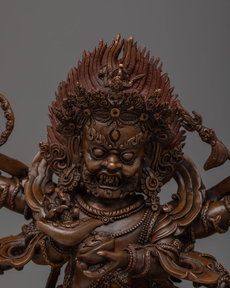 six-armed-mahakala-statue