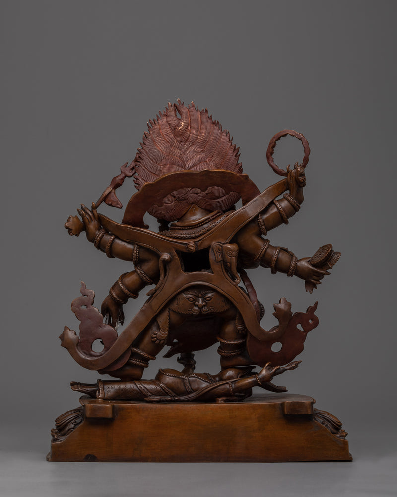 six-armed-mahakala-statue