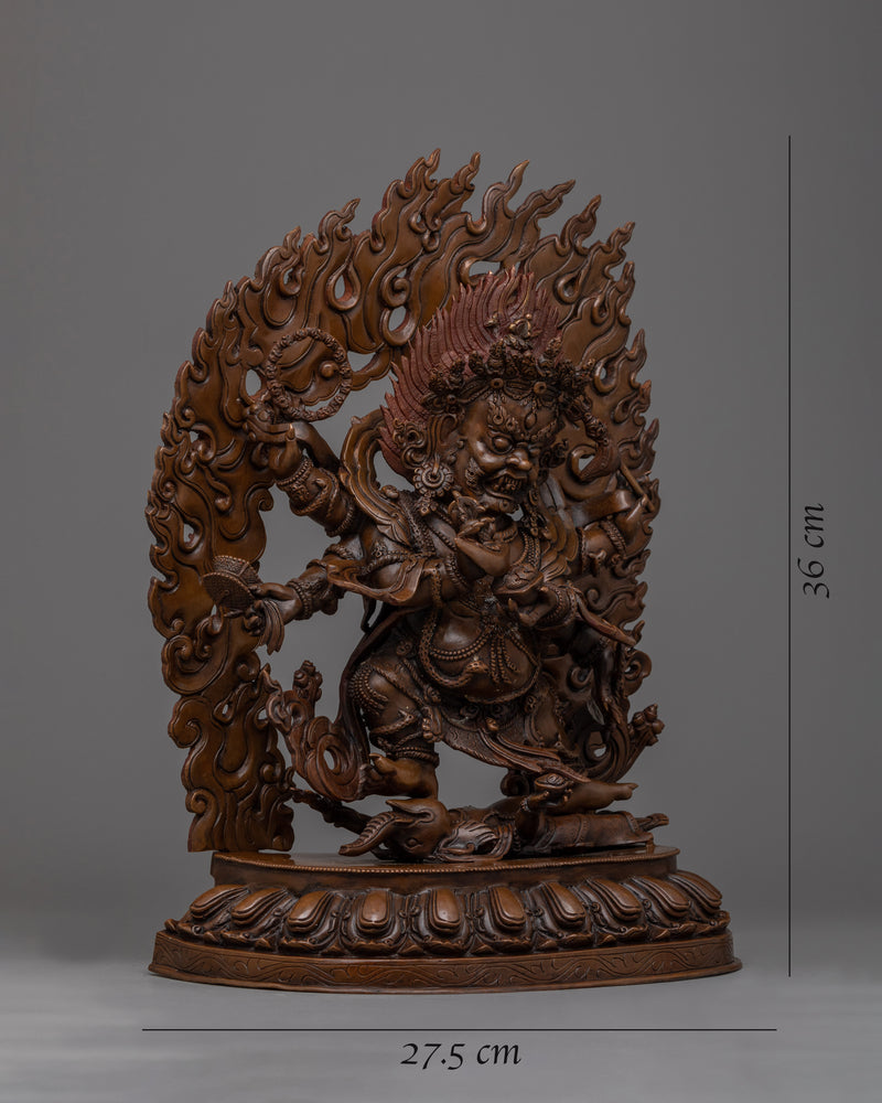 six-armed-mahakala-statue