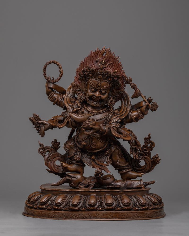 six-armed-mahakala-statue