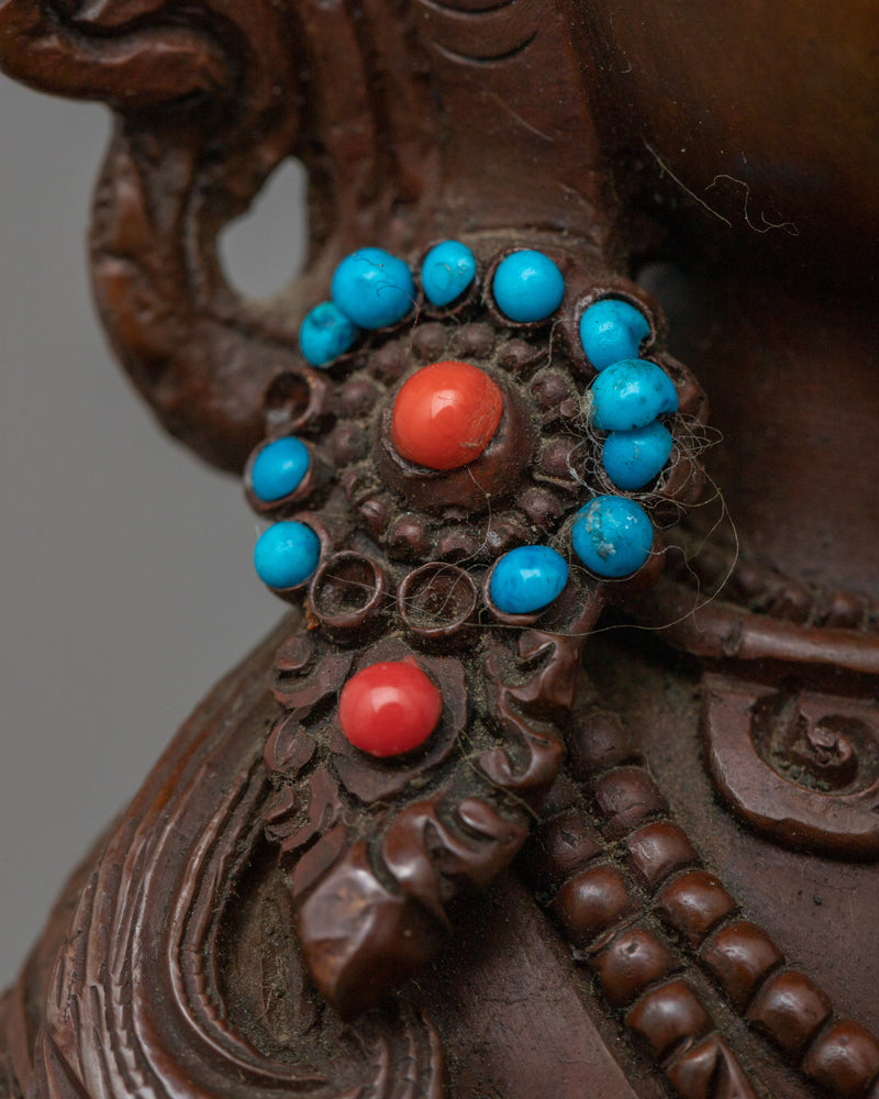 Embrace the Purifying Power of Om Vajrasattva | Our Buddhist Copper Vajrasattva Statue