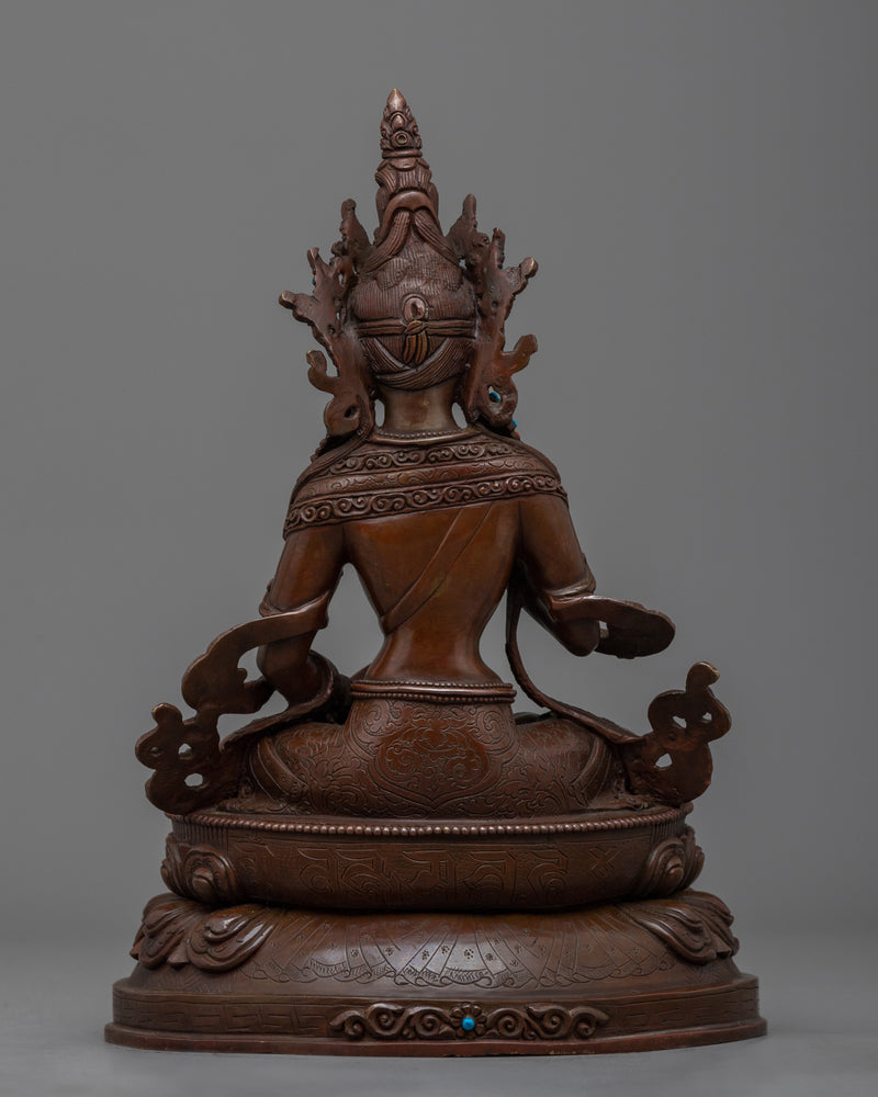 Embrace the Purifying Power of Om Vajrasattva | Our Buddhist Copper Vajrasattva Statue