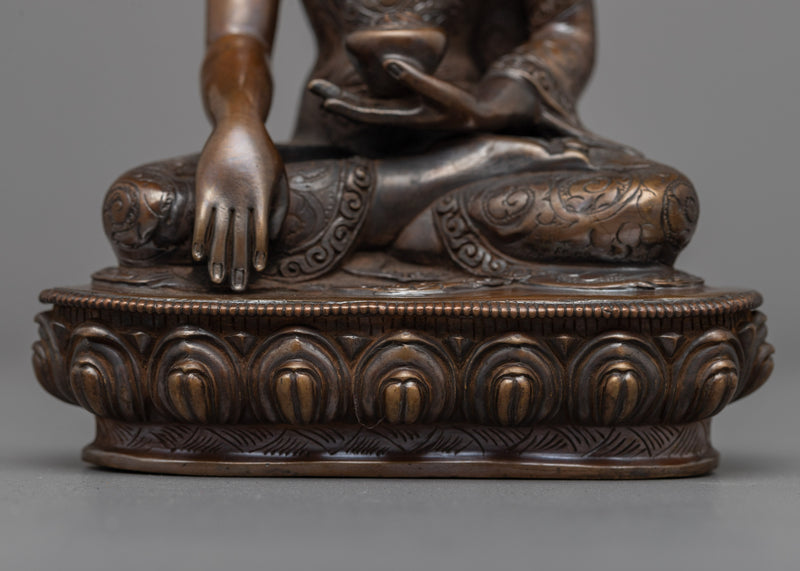 Shakyamuni Buddha Sacred Art | Spiritual Enlightenment Through Himalayan Sculpture