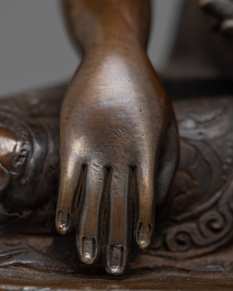 Shakyamuni Buddha Sacred Art | Spiritual Enlightenment Through Himalayan Sculpture