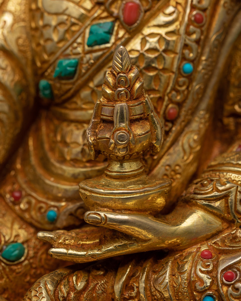 Guru Rinpoche Perfect Statue | Embodying the Essence of Spiritual Mastery