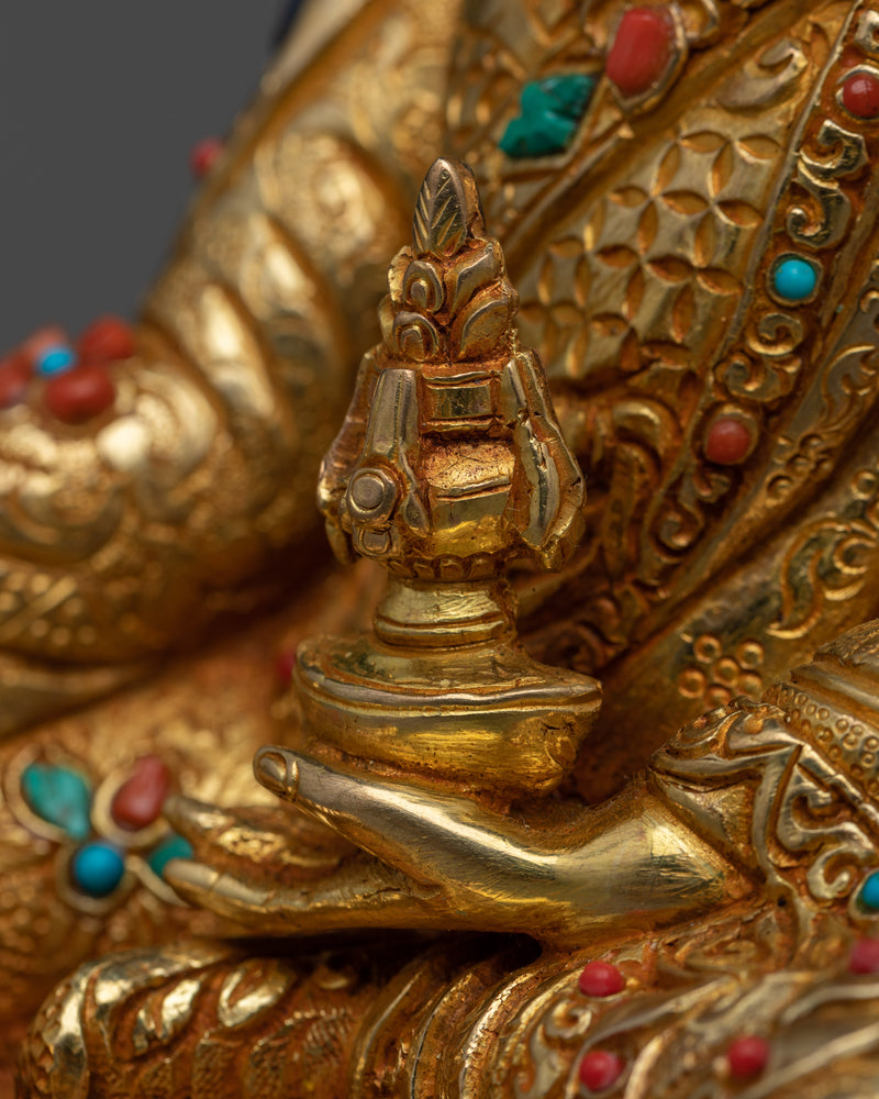 Guru Rinpoche Perfect Statue | Embodying the Essence of Spiritual Mastery