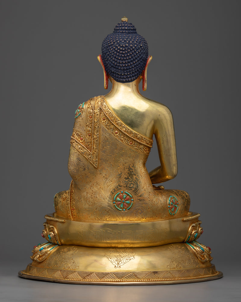 Amitabha Buddha with Beautiful Motifs | A Touch of Serenity and Elegance