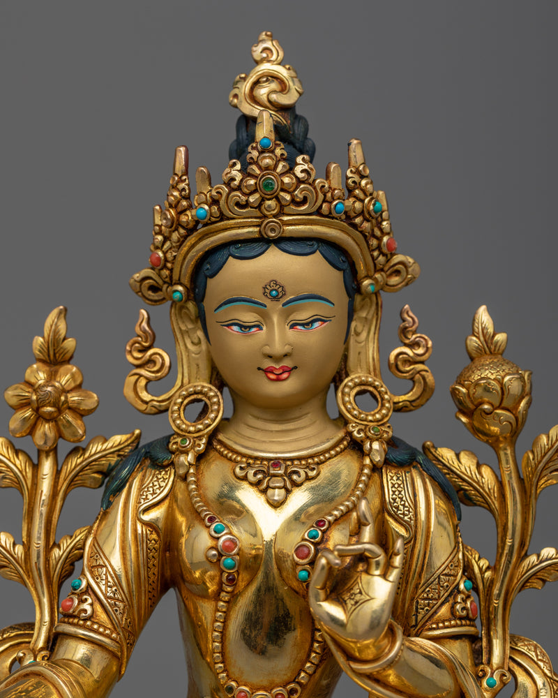  green tara visualization