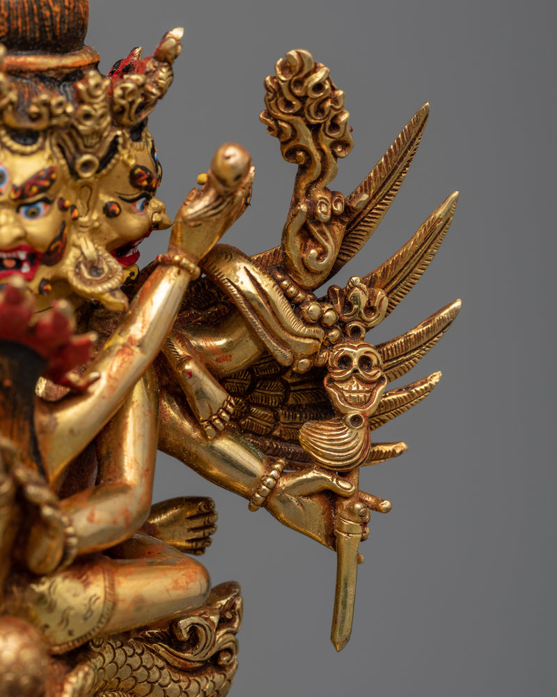 Awaken Transcendence with Our Vajrakilaya Sculpture | Unleash Transcendent Power