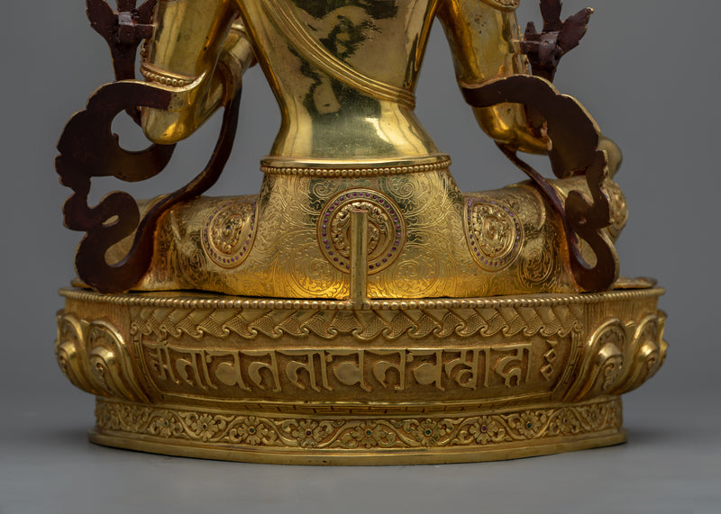 Buddhism Green Tara Statue | Embrace Compassion and Wisdom