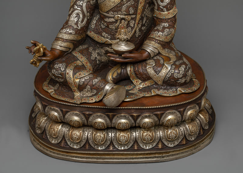 Lotus Vajra Guru Rinpoche Statue | Invoke Divine Blessings of