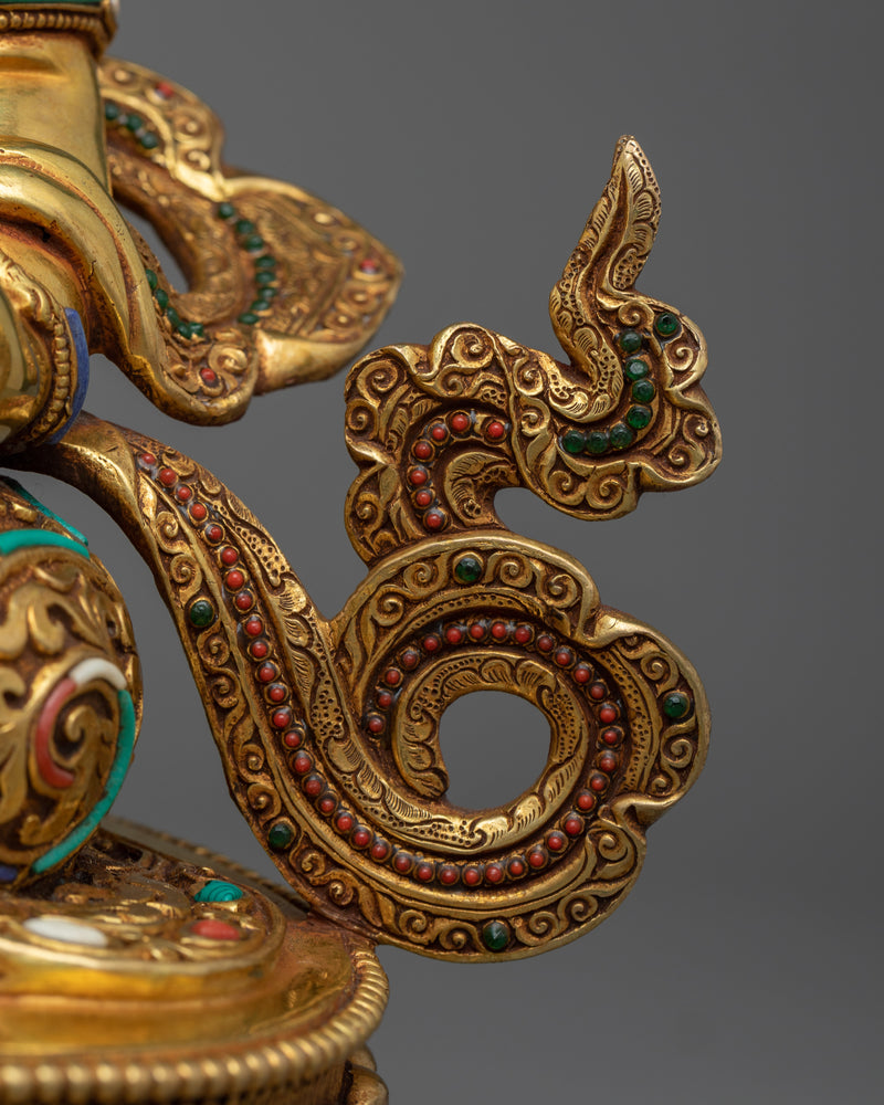 Buddhist Deity of wealth, Dzambhala | Revel in Prosperity with our Exquisite Statue