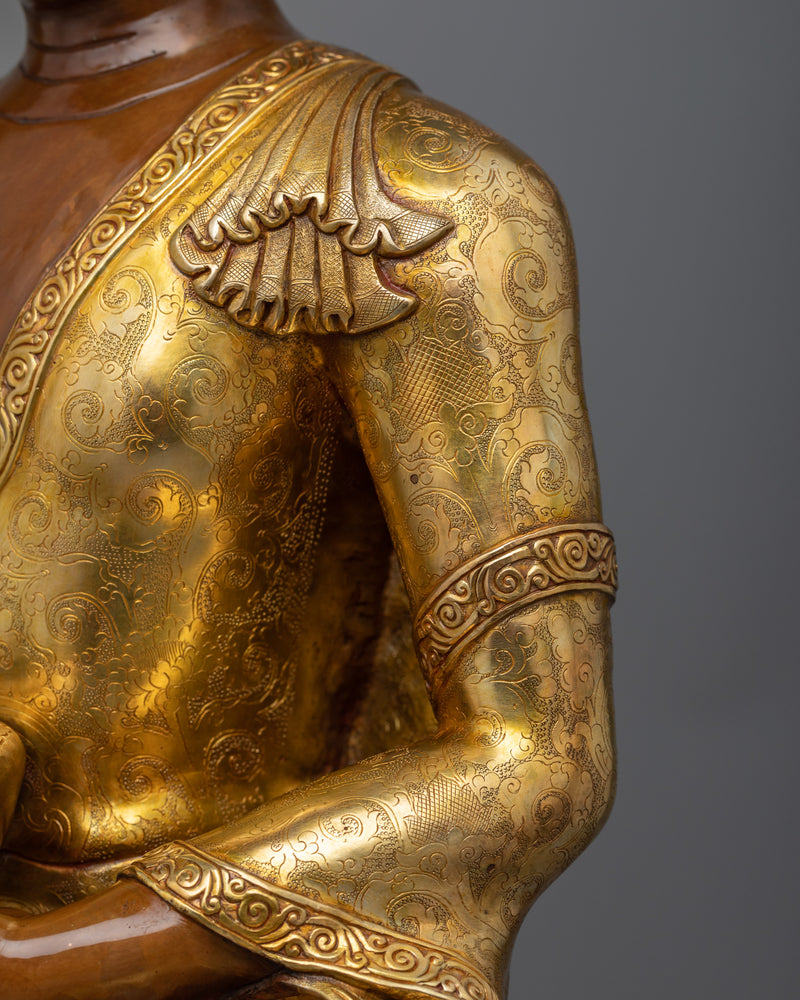 Copper Statue For Gautama Buddha Teachings | Immerse in Enlightenment