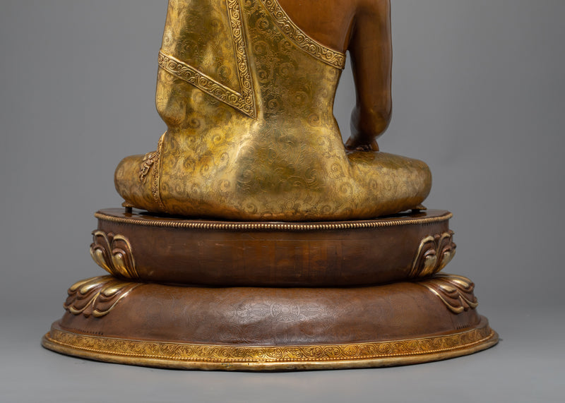 Copper Statue For Gautama Buddha Teachings | Immerse in Enlightenment