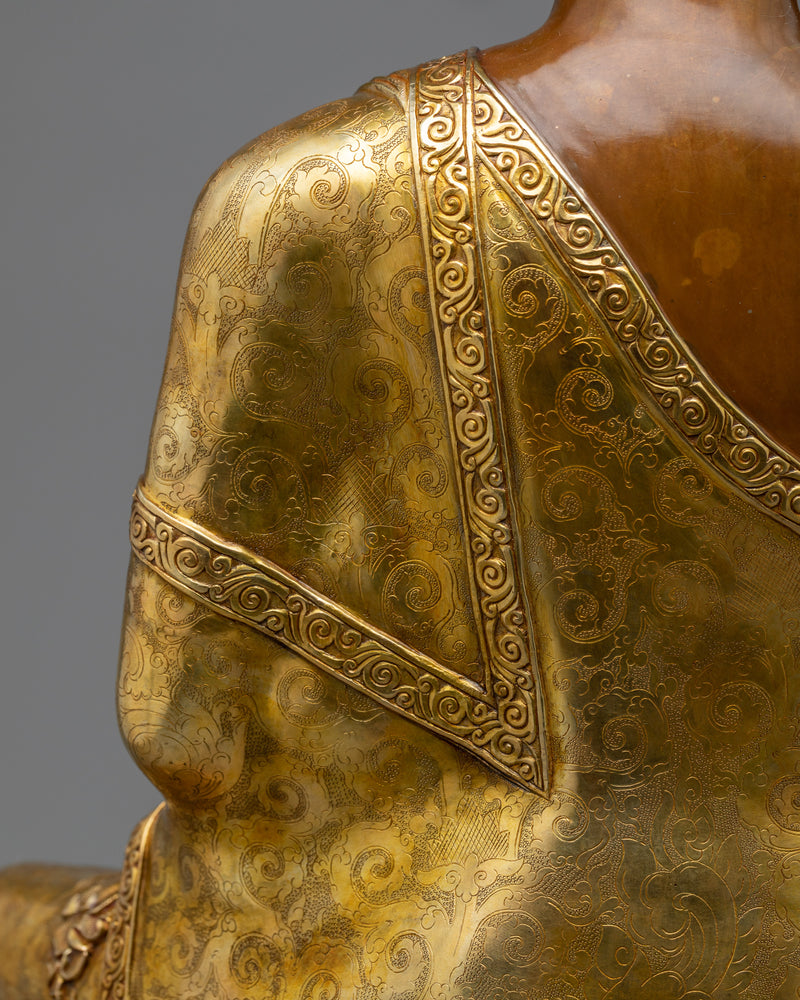 Copper Statue For Gautama Buddha Teachings | Immerse in Enlightenment