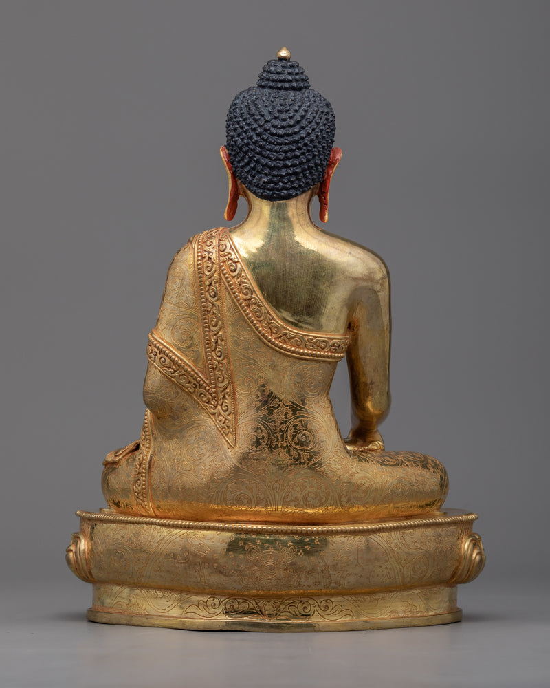 Harmonious Balance: Historical Buddha Shakyamuni Statue | Himalayan Zen Art