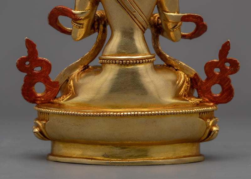 Supreme Elegance: Vajradhara Sculpture | Traditionally Handmade Statue