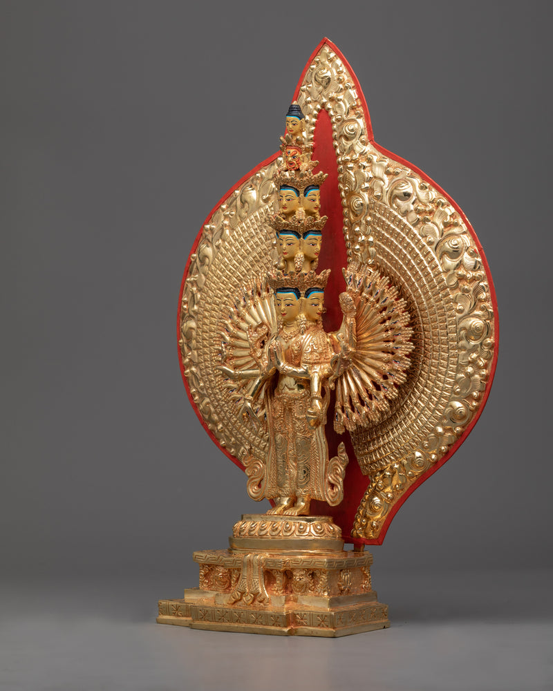 Thousand-Armed Avalokiteshvara Statue