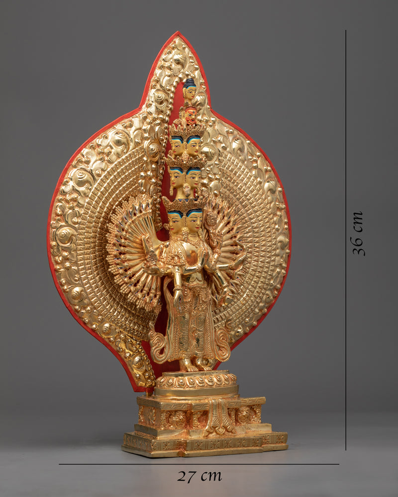 Thousand-Armed Avalokiteshvara Statue