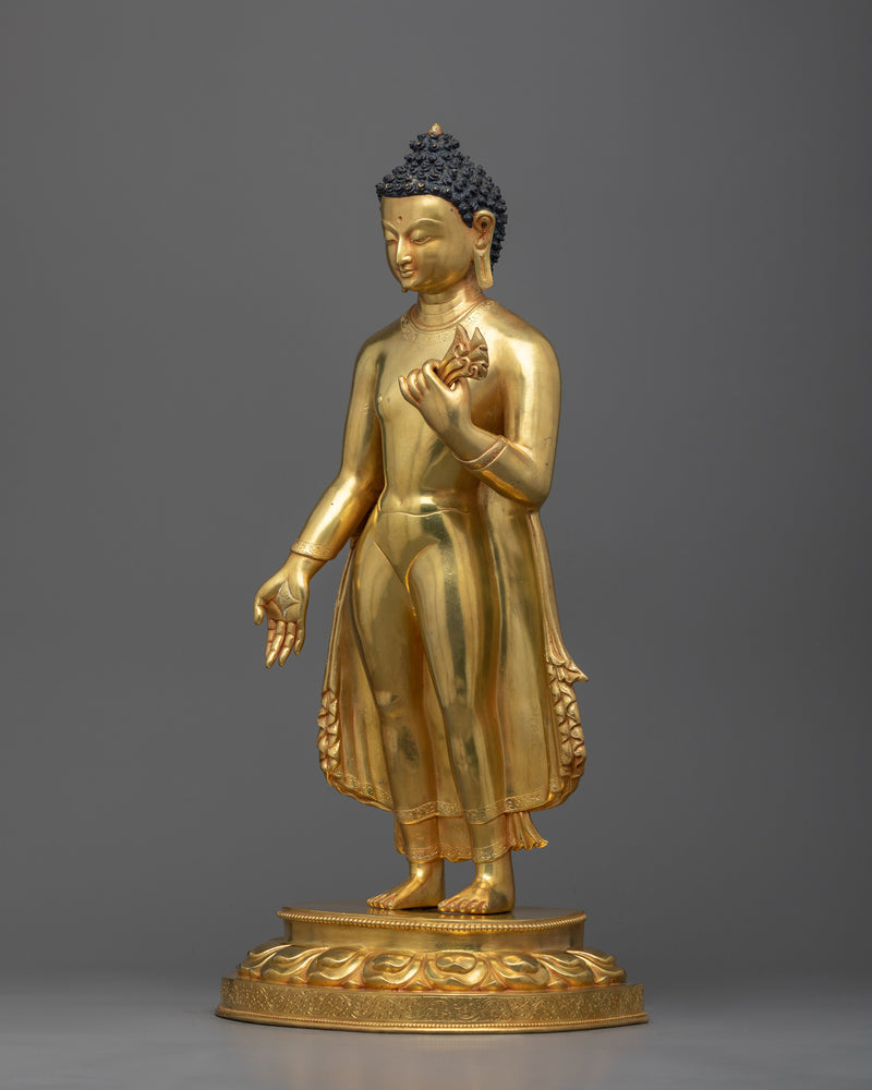 standing-shakyamuni-buddha-artwork