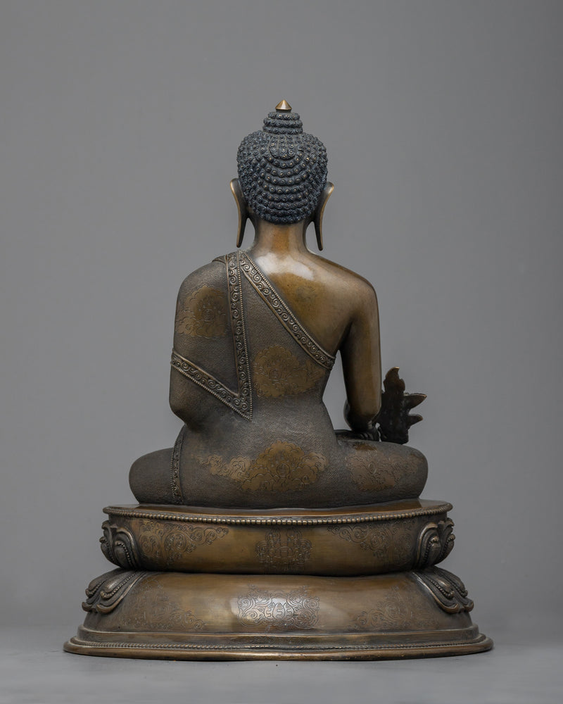 Medicine Buddha Meditation Sculpture | Invite Healing and Wellness