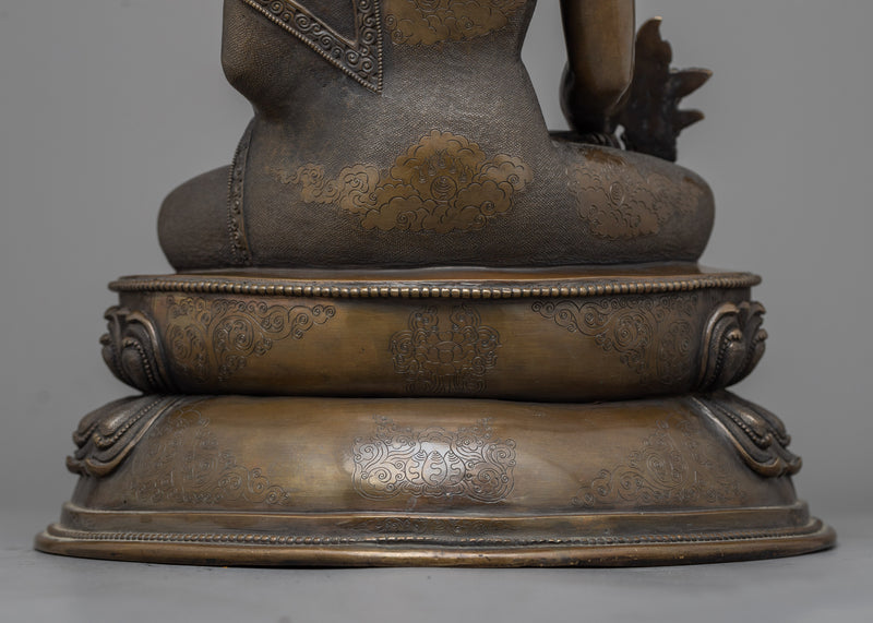 Medicine Buddha Meditation Sculpture | Invite Healing and Wellness