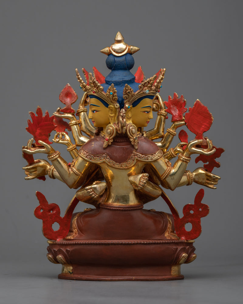 Guhyasamaja Statue From Nepal | Encounter Divine Harmony