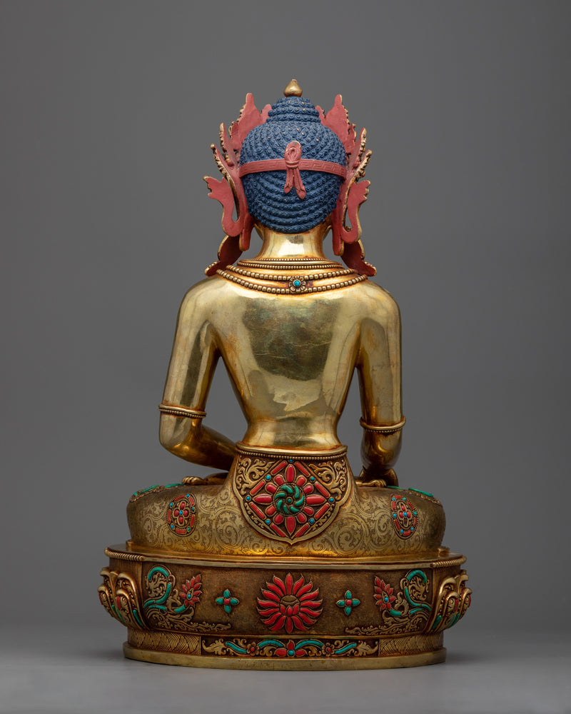 Shakyamuni Buddha Statue From Nepal | Invite Enlightenment and Peaceful Energy