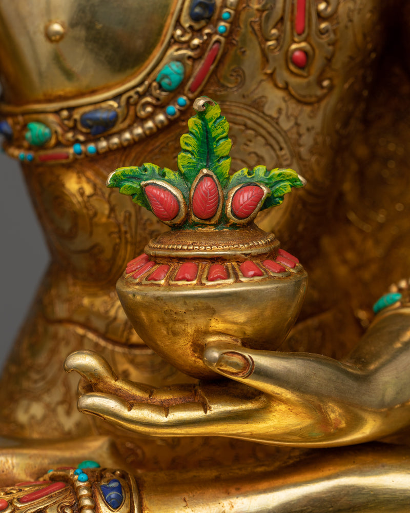 Invoke Serenity with our Trio of Buddhas, Three Buddha Statue | Himalayan Artwork