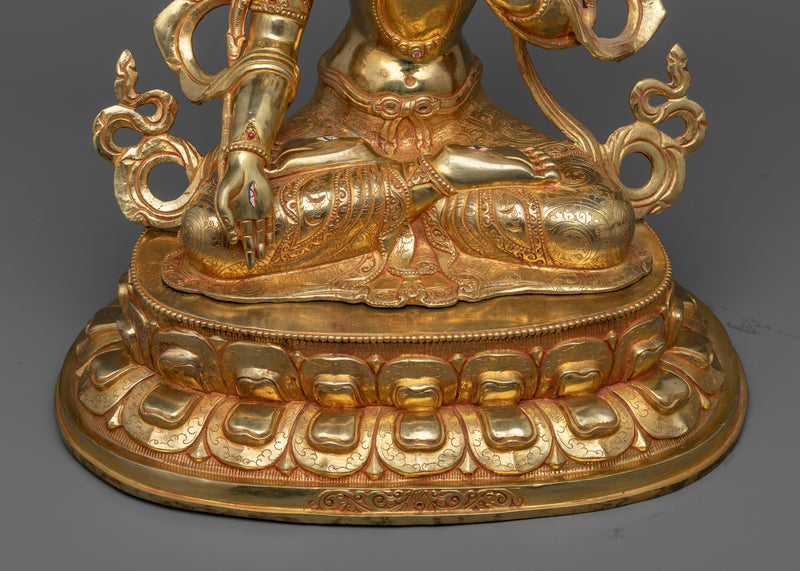 White Tara Devi Sculpture | Experience Divine Compassion and longevity