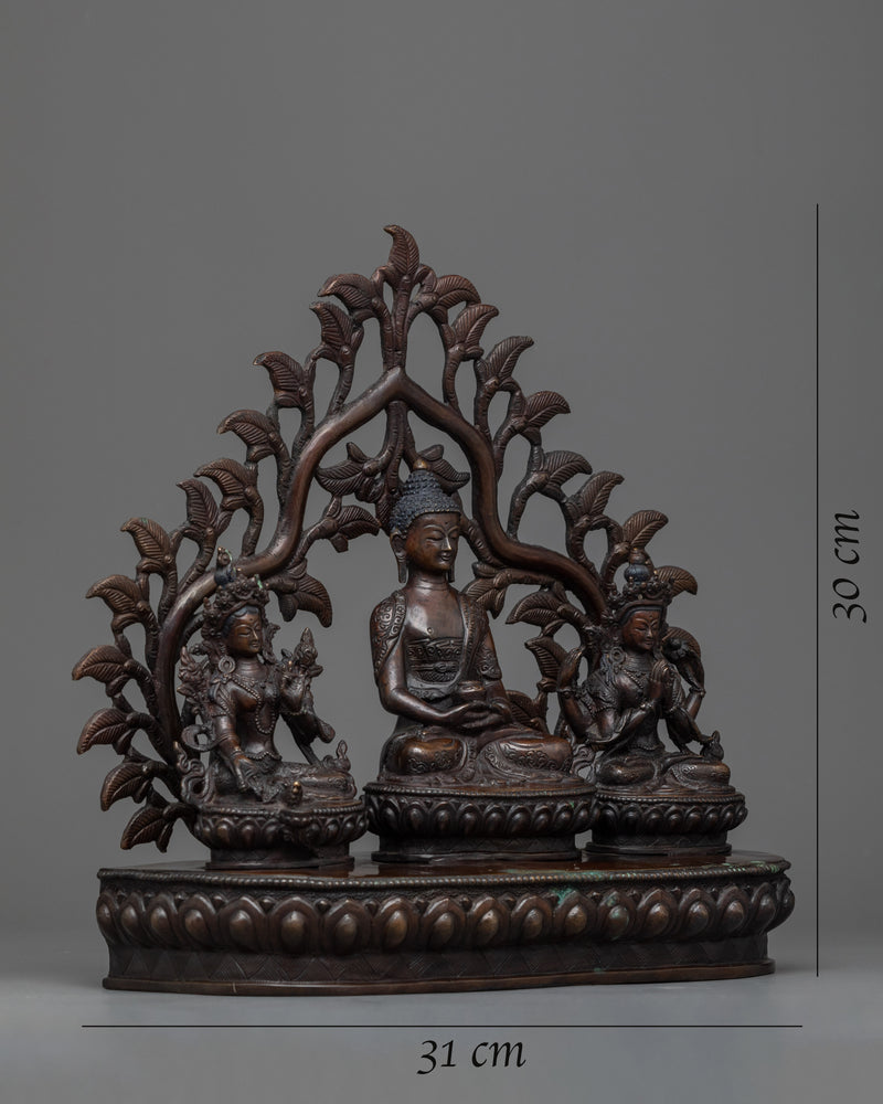 amitabha-green-tara-and-chenrezig