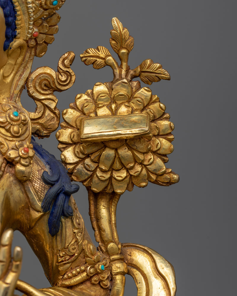 Majestic Manjushri Art | Elevate Your Space with Buddhism Deity of Wisdom