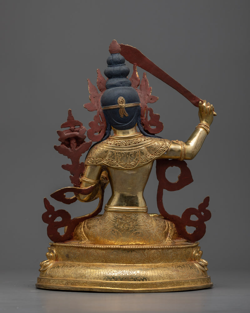 Sacred Sculpture for Manjushri's Blessing | Wisdom and Insight Embodied "Manjushree"