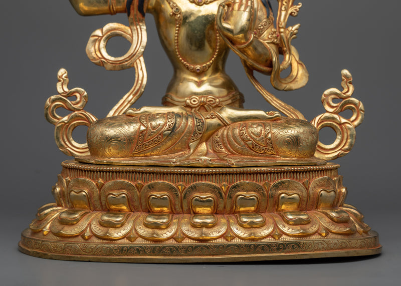 Bodhisattva of Wisdom Manjushri Statue | Enlightening Presence of Wisdom Deity