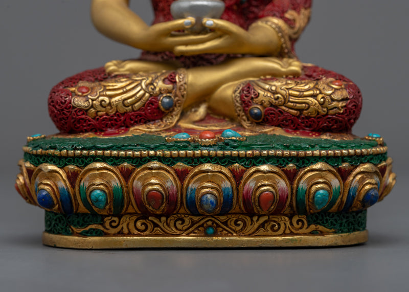 Amitabha Buddha Peace Symbol Statue | Embodying Compassion and Infinite Light