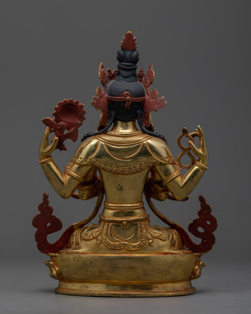 Avalokiteshvara Buddha Statue | Embodying Compassion and Mercy