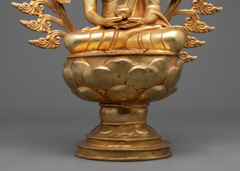 Amitabha Buddha Zen Statue | Embracing the Infinite Light