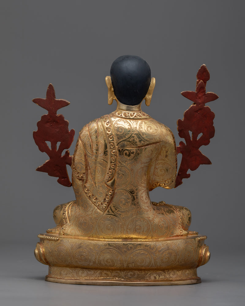 Djé Tsongkhapa with Disciple Statue Set | Guiding Light of Tibetan Buddhism