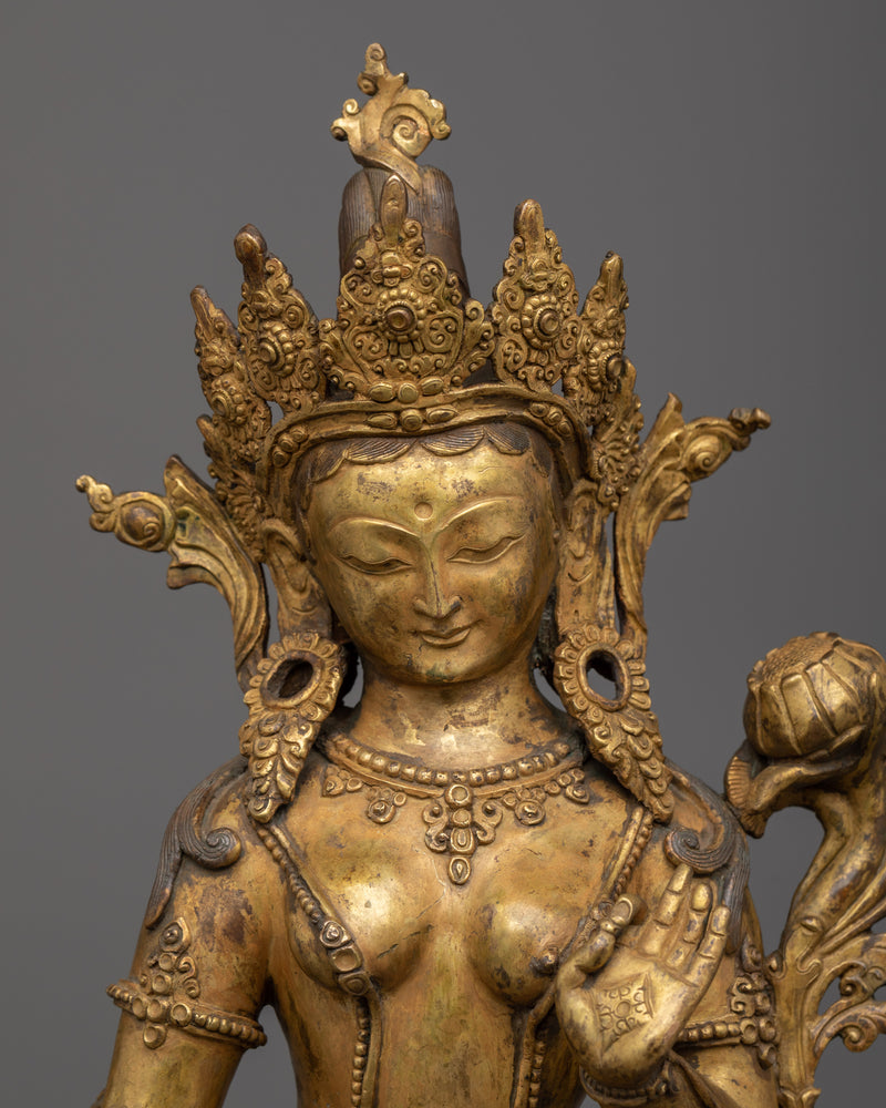 Standing Green Tara