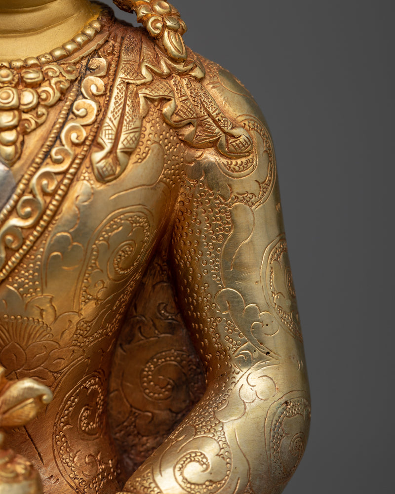 Crown Medicine Buddha Statue | An Emblem of Healing Majesty