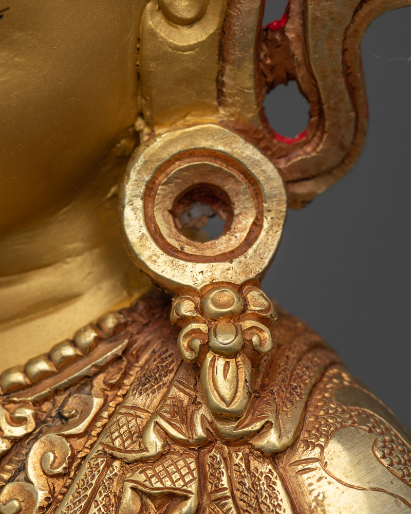 Crown Medicine Buddha Statue | An Emblem of Healing Majesty