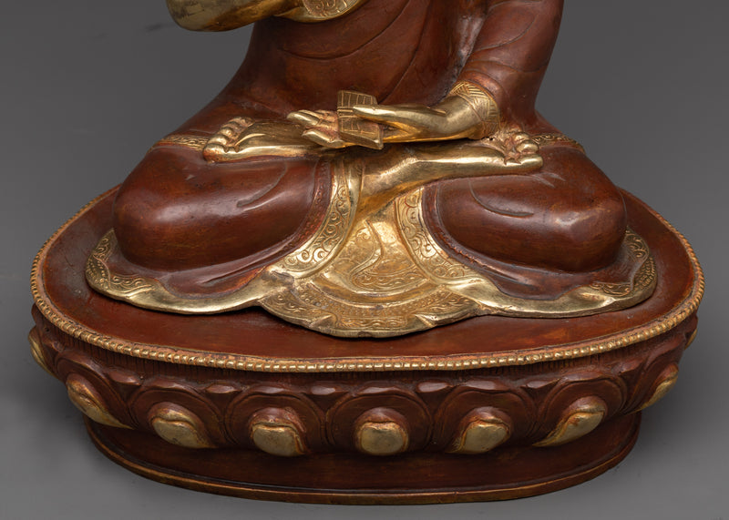 Lama Tsongkhapa with Disciples Statue | Unfold the Path of Enlightenment