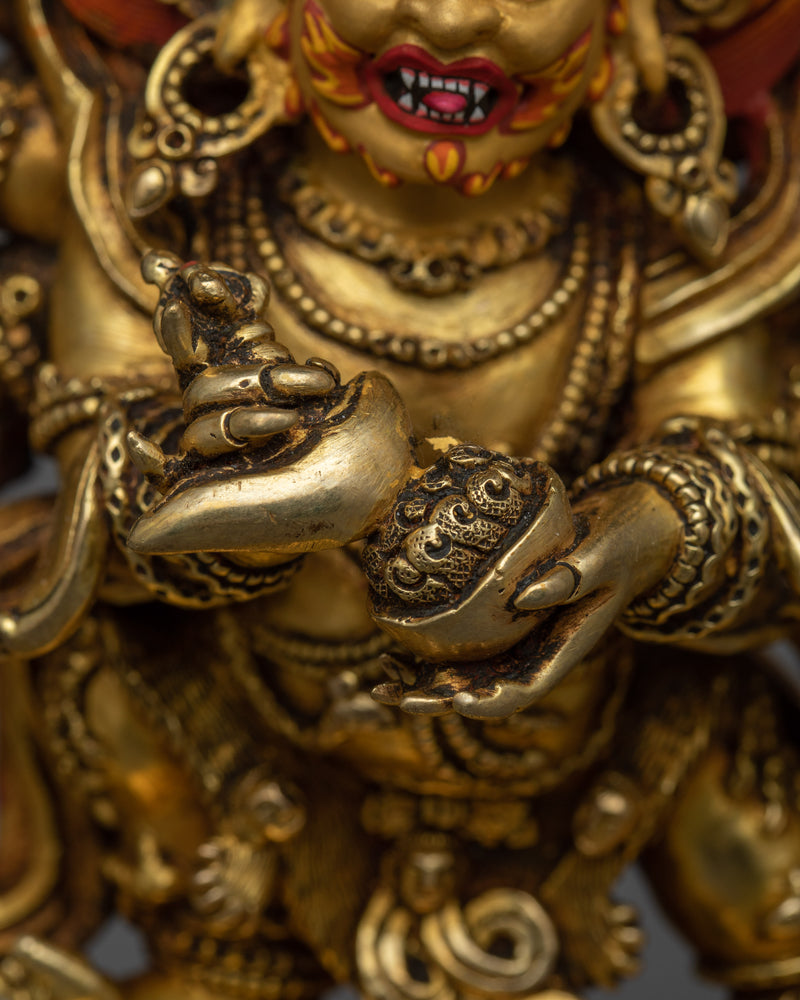 Mahakala Statues Set | Embody the Strength of a Fierce Protector