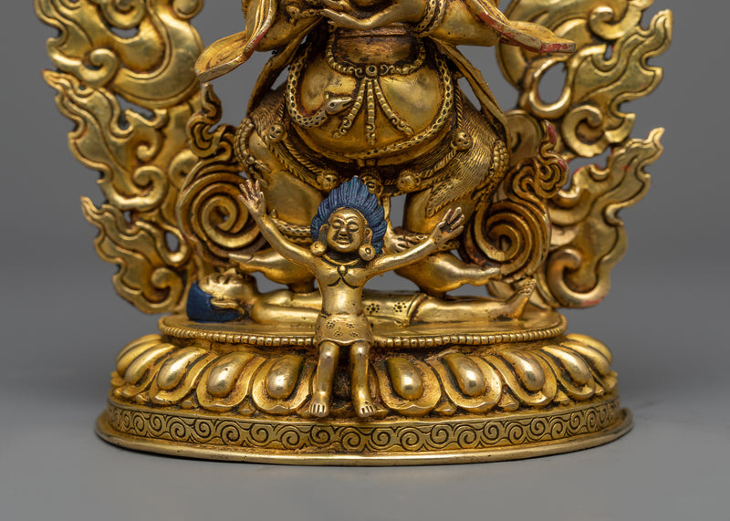 Mahakala Statues Set | Embody the Strength of a Fierce Protector