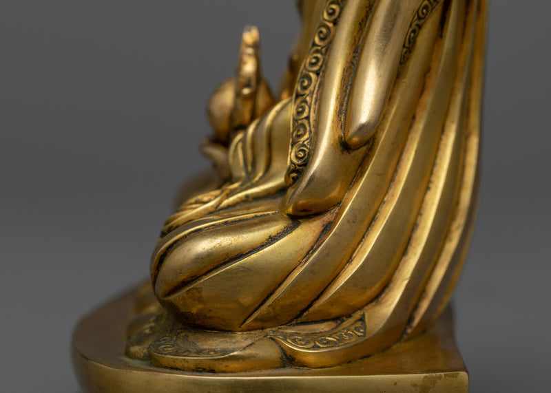 Gampopa Statue | Lustrous Beacon of Tibetan Wisdom