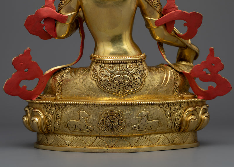 Green Tara Practice Statue | The Beacon of Swift Compassion